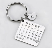 Load image into Gallery viewer, Personality Calendar Keychain
