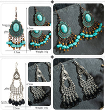 Load image into Gallery viewer, Tassel Round Earring
