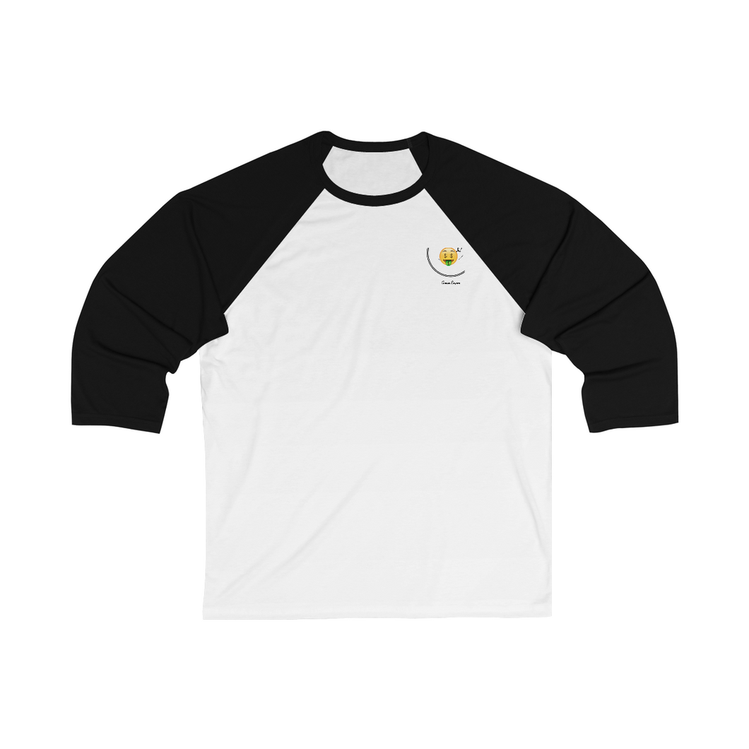 Unisex 3\4 Sleeve Baseball Tee