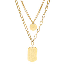 Load image into Gallery viewer, Multilayer Pendant Clavicle Necklace
