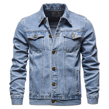 Load image into Gallery viewer, Lapel Jeans Jackets
