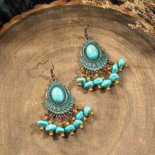 Load image into Gallery viewer, Tassel Round Earring
