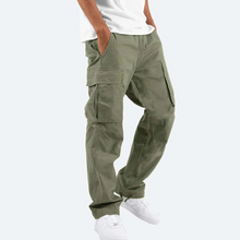 Charger l&#39;image dans la galerie, Men&#39;s Workwear Drawstring Multi-pocket Casual Pants
