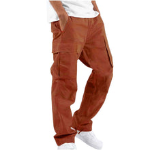 Charger l&#39;image dans la galerie, Men&#39;s Workwear Drawstring Multi-pocket Casual Pants
