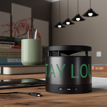 Load image into Gallery viewer, Metal Bluetooth Speaker and Wireless Charging Pad
