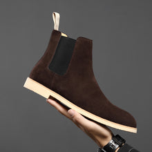 Charger l&#39;image dans la galerie, Men&#39;s Nubuck Leather High-top Boots
