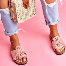 Load image into Gallery viewer, Flat Bow Sandal
