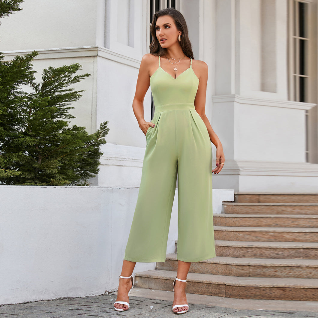 Sling Backless Jumpsuit