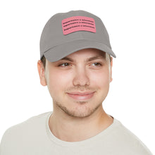 Load image into Gallery viewer, Dad Hat with Leather Patch
