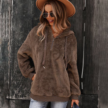 Load image into Gallery viewer, Fashion Casual Women&#39;s Warm Loose Solid Color Sweater
