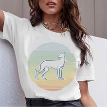 Load image into Gallery viewer, Kawaii Dog Digital Print T-shirt
