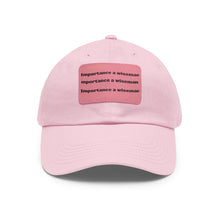 Load image into Gallery viewer, Dad Hat with Leather Patch
