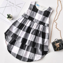 Load image into Gallery viewer, Girl Skirt Plaid Dress
