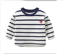 Load image into Gallery viewer, Stripe Children’s  Pullover  Sweater
