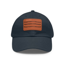 Load image into Gallery viewer, Dad Hat with Leather Patch
