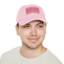 Load image into Gallery viewer, Dad Hat with Leather Patch
