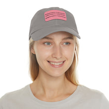 Load image into Gallery viewer, Dad Hat with Leather Patch
