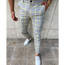 Load image into Gallery viewer, Men&#39;s Simple Plaid Pants
