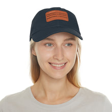 Load image into Gallery viewer, Dad Hat with Leather Patch
