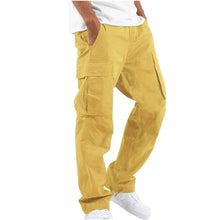 Charger l&#39;image dans la galerie, Men&#39;s Workwear Drawstring Multi-pocket Casual Pants
