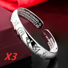 Charger l&#39;image dans la galerie, Six-Character Heart Sutra Bracelet
