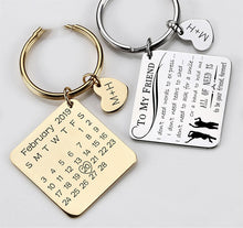 Load image into Gallery viewer, Personality Calendar Keychain
