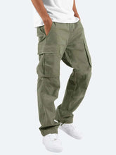 Charger l&#39;image dans la galerie, Men&#39;s Workwear Drawstring Multi-pocket Casual Pants
