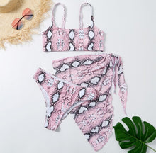 Load image into Gallery viewer, Sexy Tie Dye Women Three-pieces Bikini
