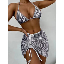 Load image into Gallery viewer, Sexy Tie Dye Women Three-pieces Bikini
