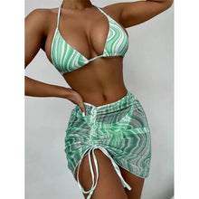 Load image into Gallery viewer, Sexy Tie Dye Women Three-pieces Bikini
