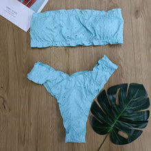 Charger l&#39;image dans la galerie, Sexy Ruffles Thong Bikini Set
