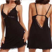 Charger l&#39;image dans la galerie, Silk SatinSexy Night Dress
